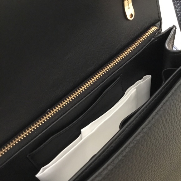 Coach Soft Pebbled Leather High End Alie Bag New - Picture 6 of 10